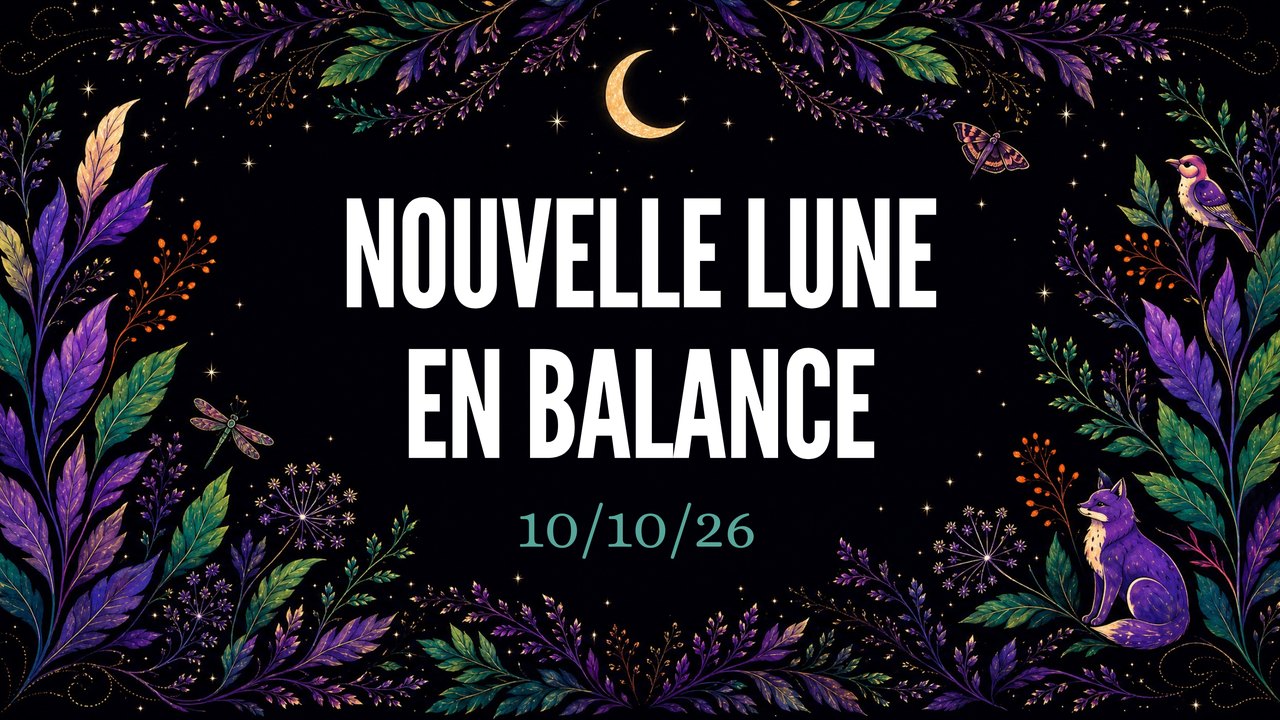 Atelier Nouvelle Lune en Balance, replay disponible