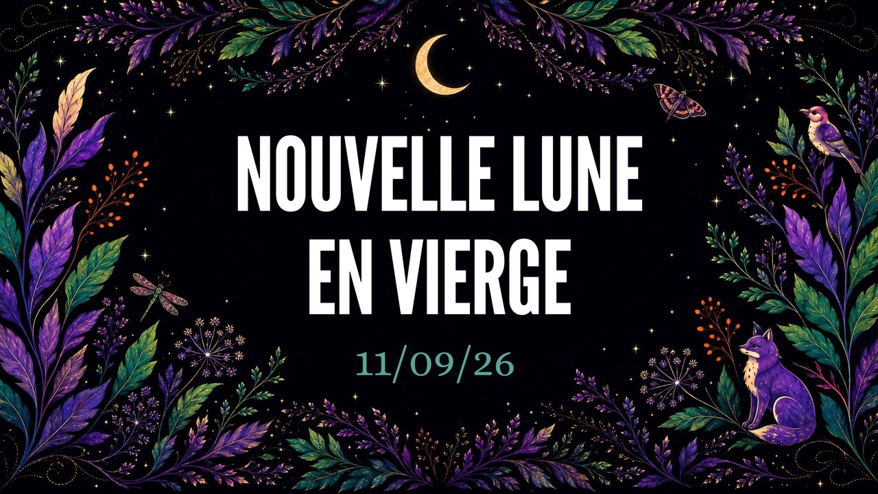 Atelier Nouvelle Lune en Vierge, replay disponible